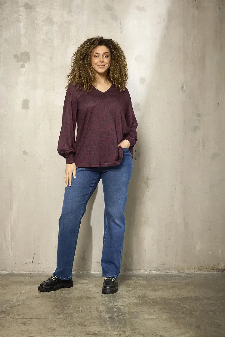 ZHENZI STEP FIT JEANS ZIZ BLUE