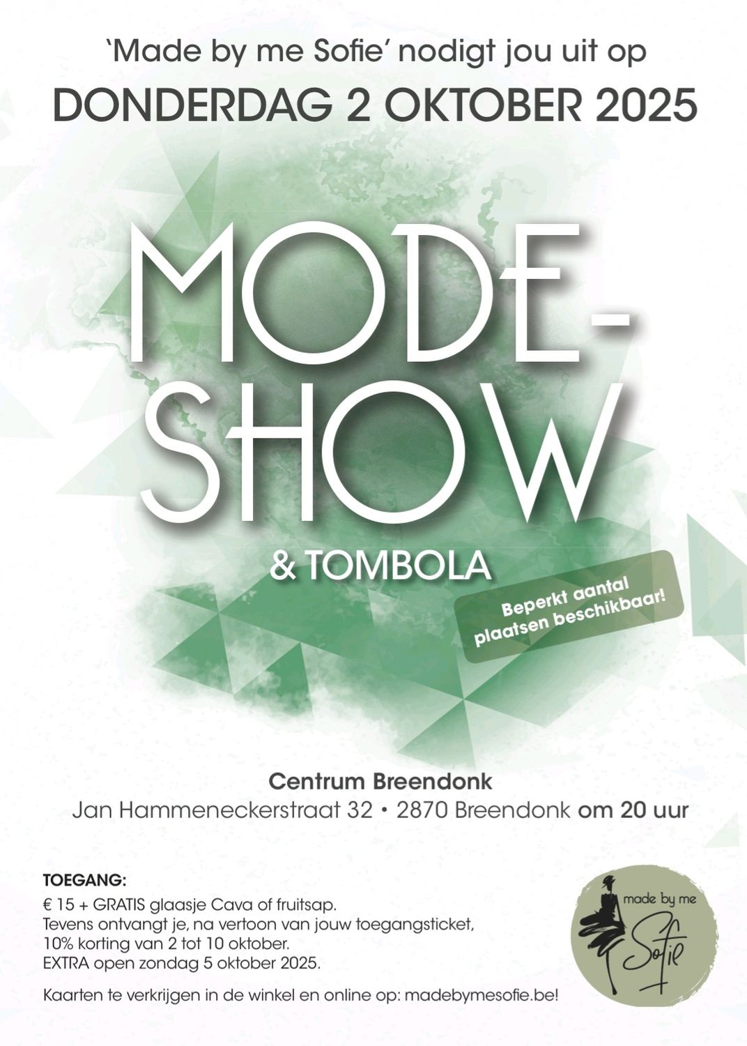 Kaarten modeshow