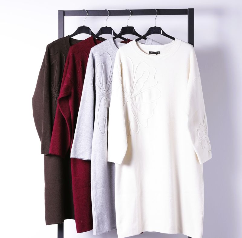JWBM BUSSI DRESS - BRUINE KLEUR