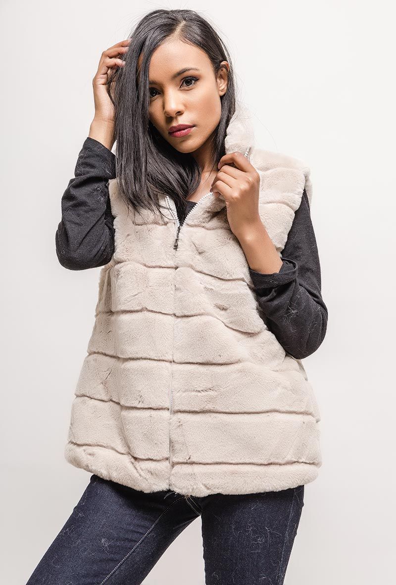 MAR &amp; CO BODYWARMER TEDDY (maat 36-40)
