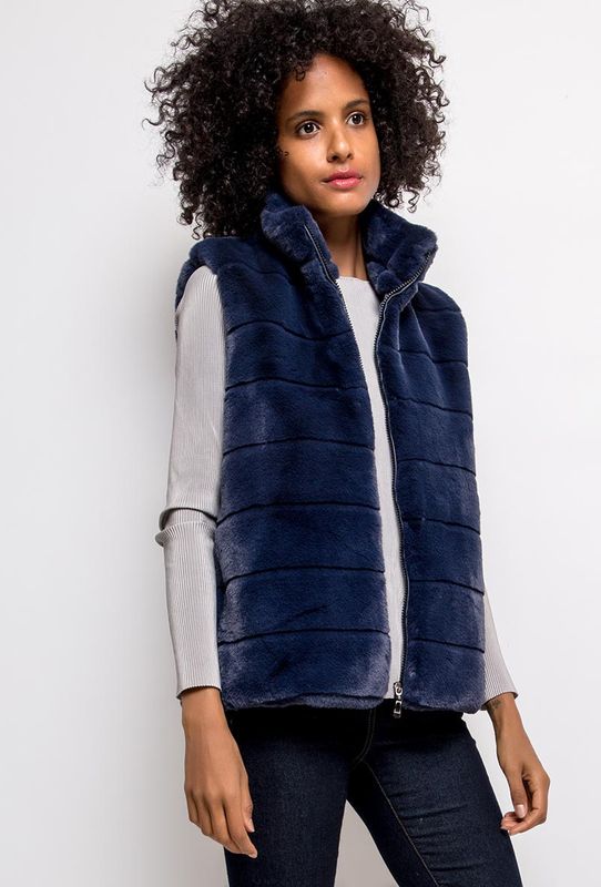 MAR & CO BODYWARMER TEDDY (maat 36-40)