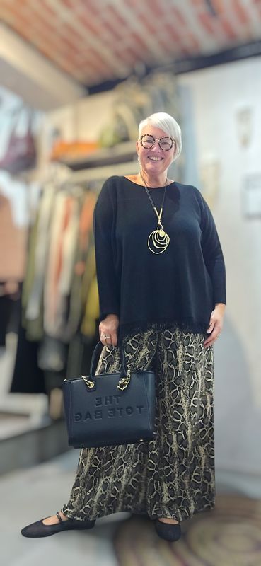 MDMS BROEK MET SLANGENMOTIEF