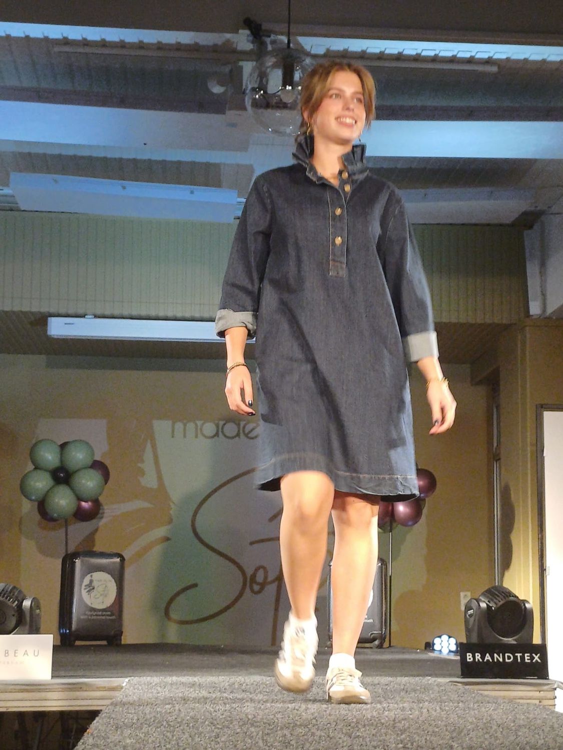 LUK AP ROBE JEANS BLEU