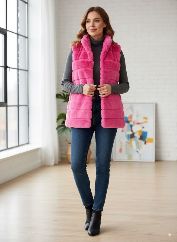 MAR & CO BODYWARMER TEDDY (maat 42-46)