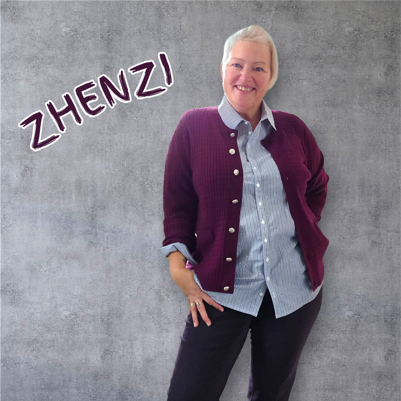 ZHENZI KOGLE CARDIGAN L/S