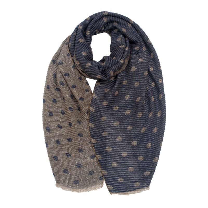 ACCESS GEPLOOID SJAALS MET BOLLETJES EN LUREX ACCESS GEPLOOID SJAALS MET BOLLETJES EN LUREX