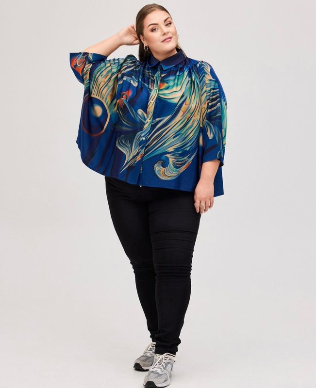 NO. 1 BY OX KIMONO BLOES NO. 1 BY OX KIMONO BLOES