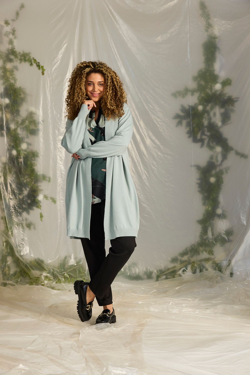 ZHENZI KOGLE CARDIGAN ZHENZI KOGLE CARDIGAN