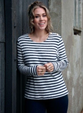 ENJOY TOP LANGE MOUW STREPEN