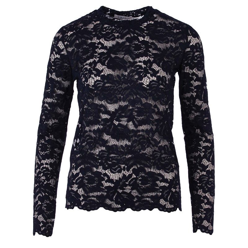 ENJOY TOP ALLOVER KANT - NAVY