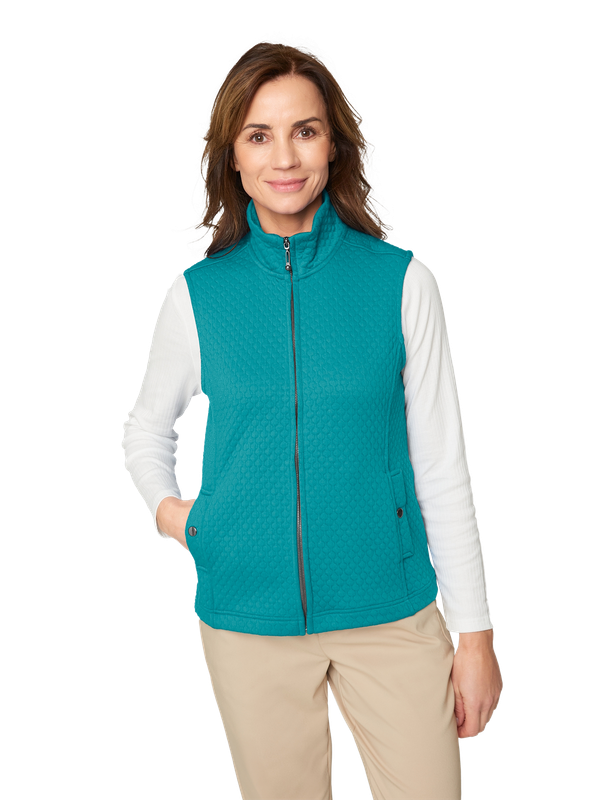 SIGN WAISTCOAT LAKE BLUE