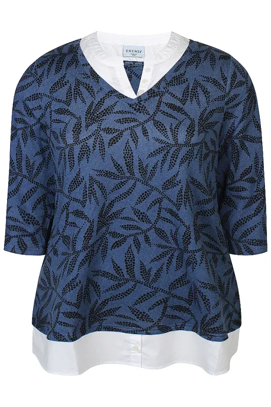 ZHENZI SARA BLOUSE 3/4