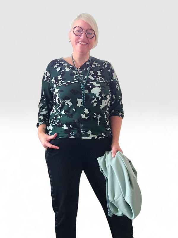 ZHENZI SYLVA BLOUSE 3/4