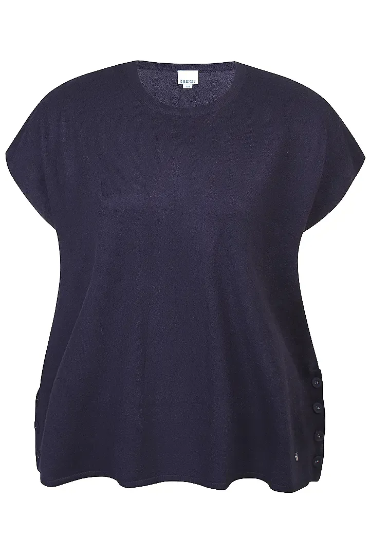 ZHENZI ELGA VEST - NAVY