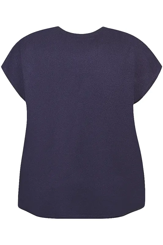 ZHENZI ELGA VEST - NAVY