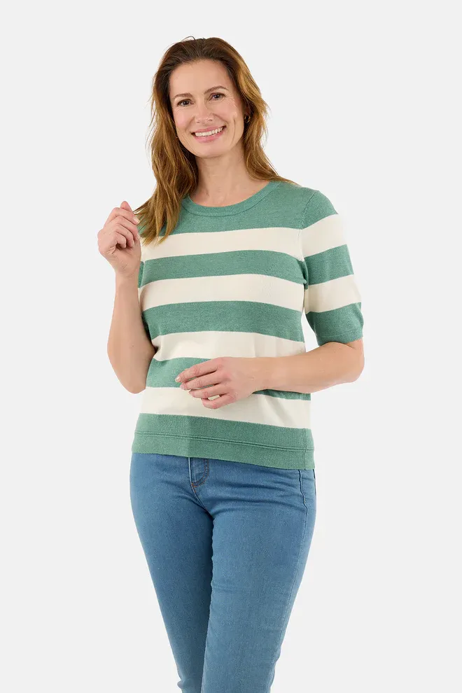 JENSEN PULLOVER HALF SLEEVE