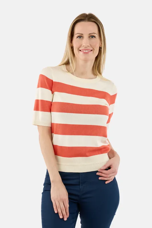 JENSEN PULLOVER HALF SLEEVE