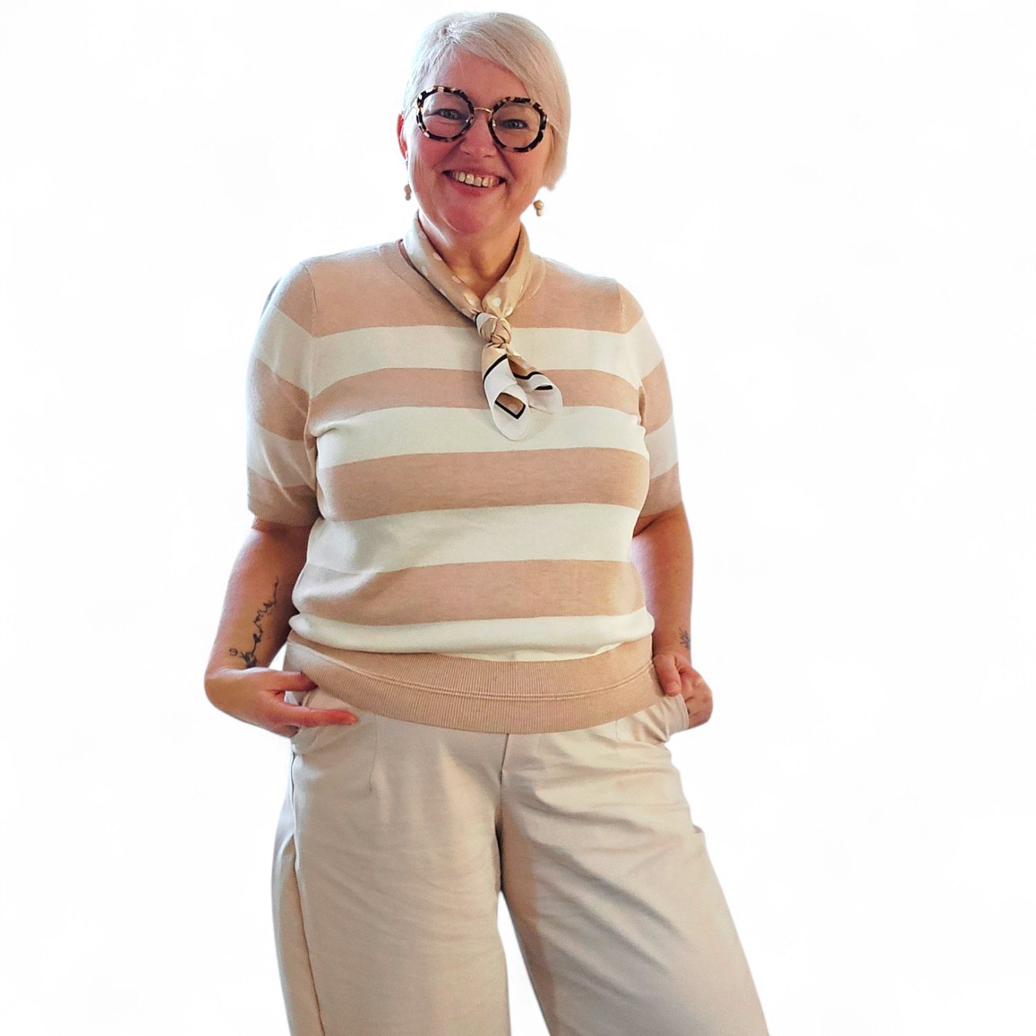 JENSEN PULLOVER HALF SLEEVE