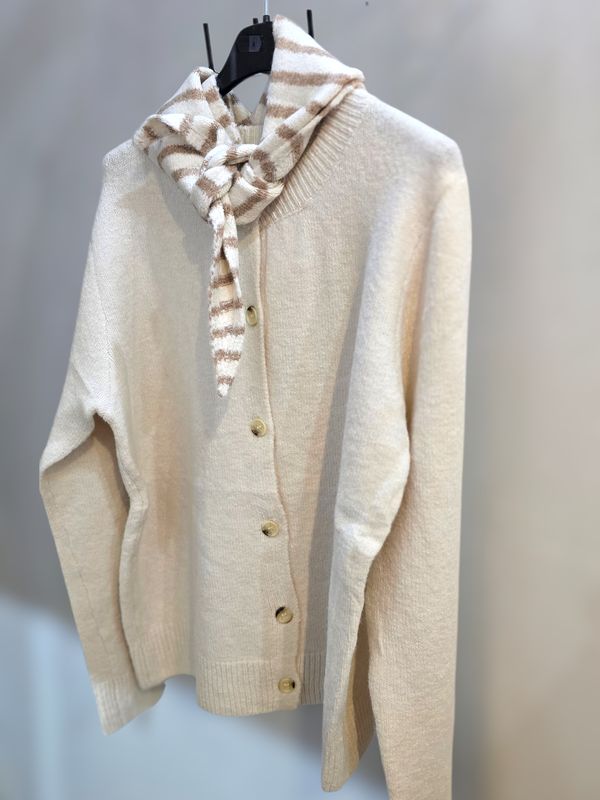 MUSY MUSE GILET MET SJAAL