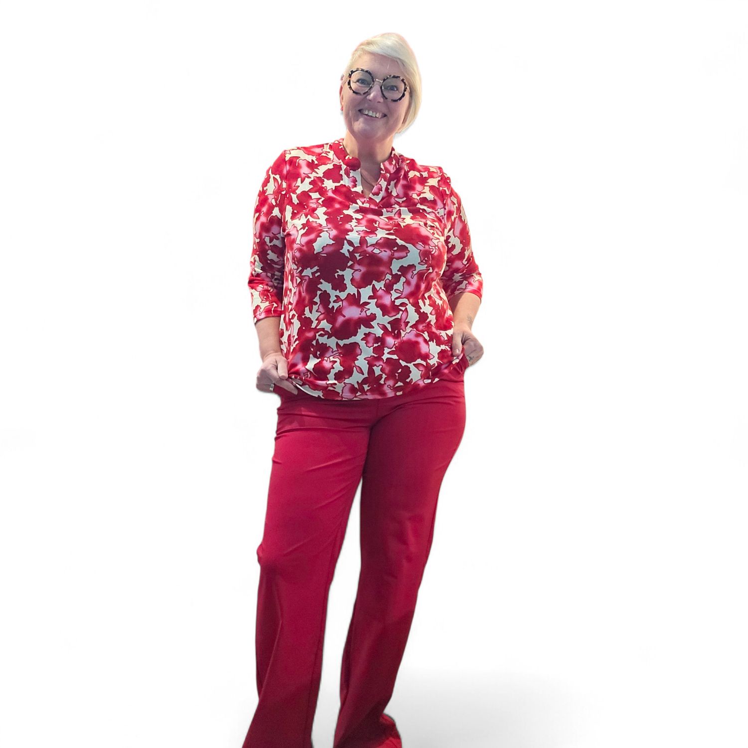 ENJOY BROEK WIDE LEG TRAVEL