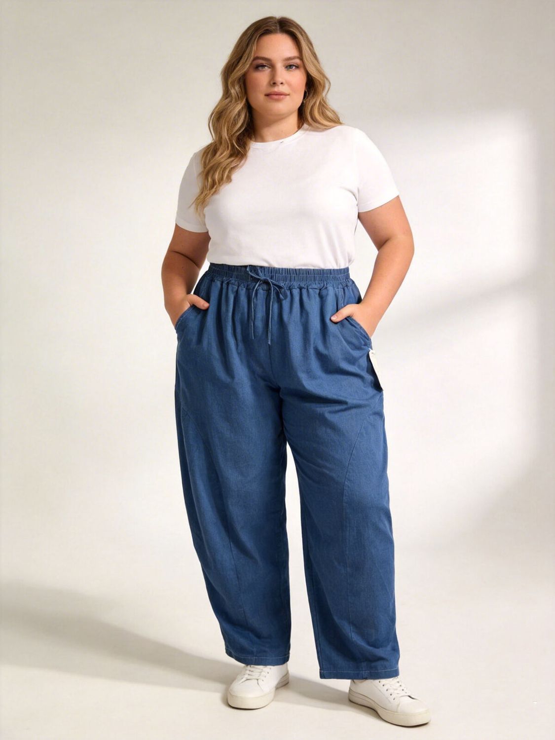 D&L CREATION BALLON JEANS TENCEL