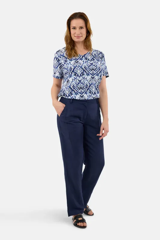 BRANDTEX WIDE LEG PANTS (tailleert kleiner)