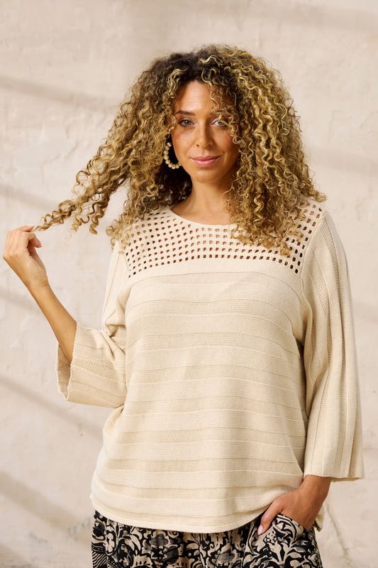 ZHENZI CAPRI PULLOVER 3/4