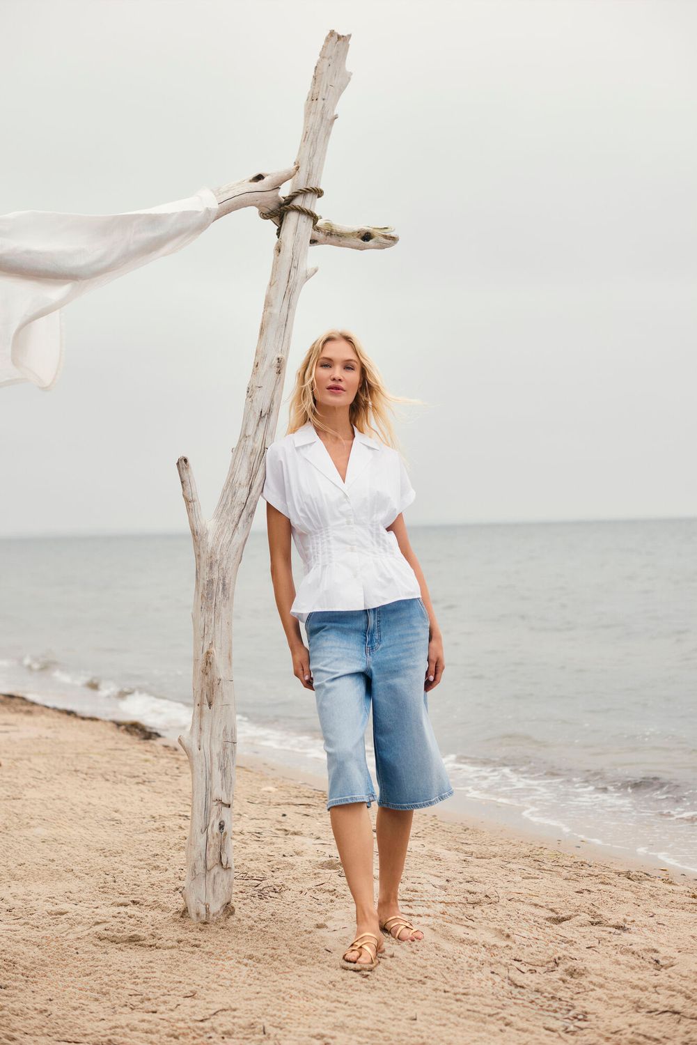 B.COPENHAGEN DENIM SHORTS