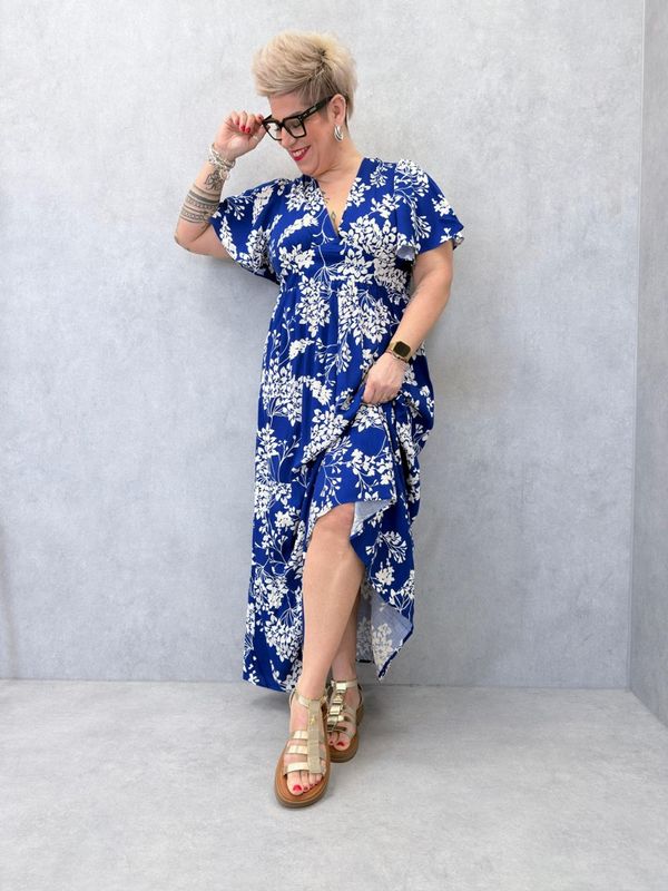 APRIL VINTAGE ROBE BLUE APRIL VINTAGE ROBE BLUE