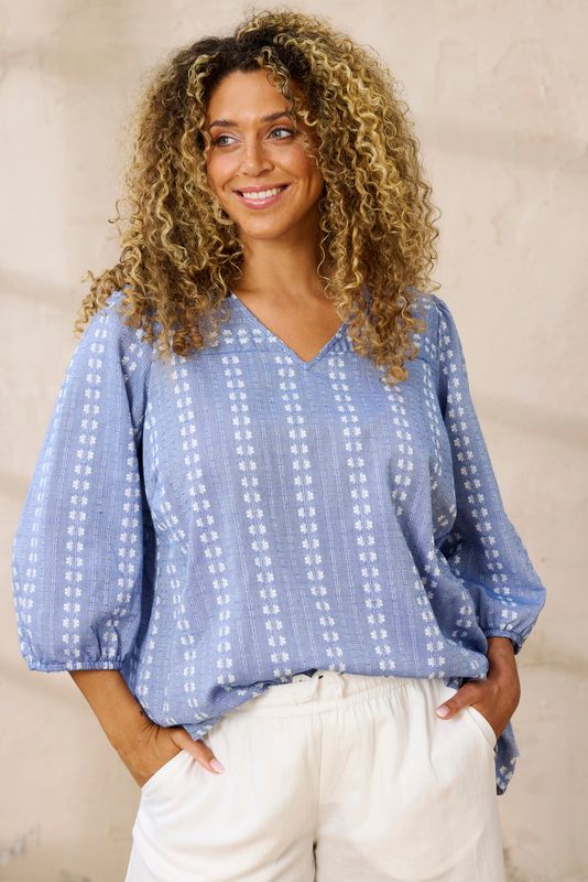 ZHENZI HALEY BLOUSE