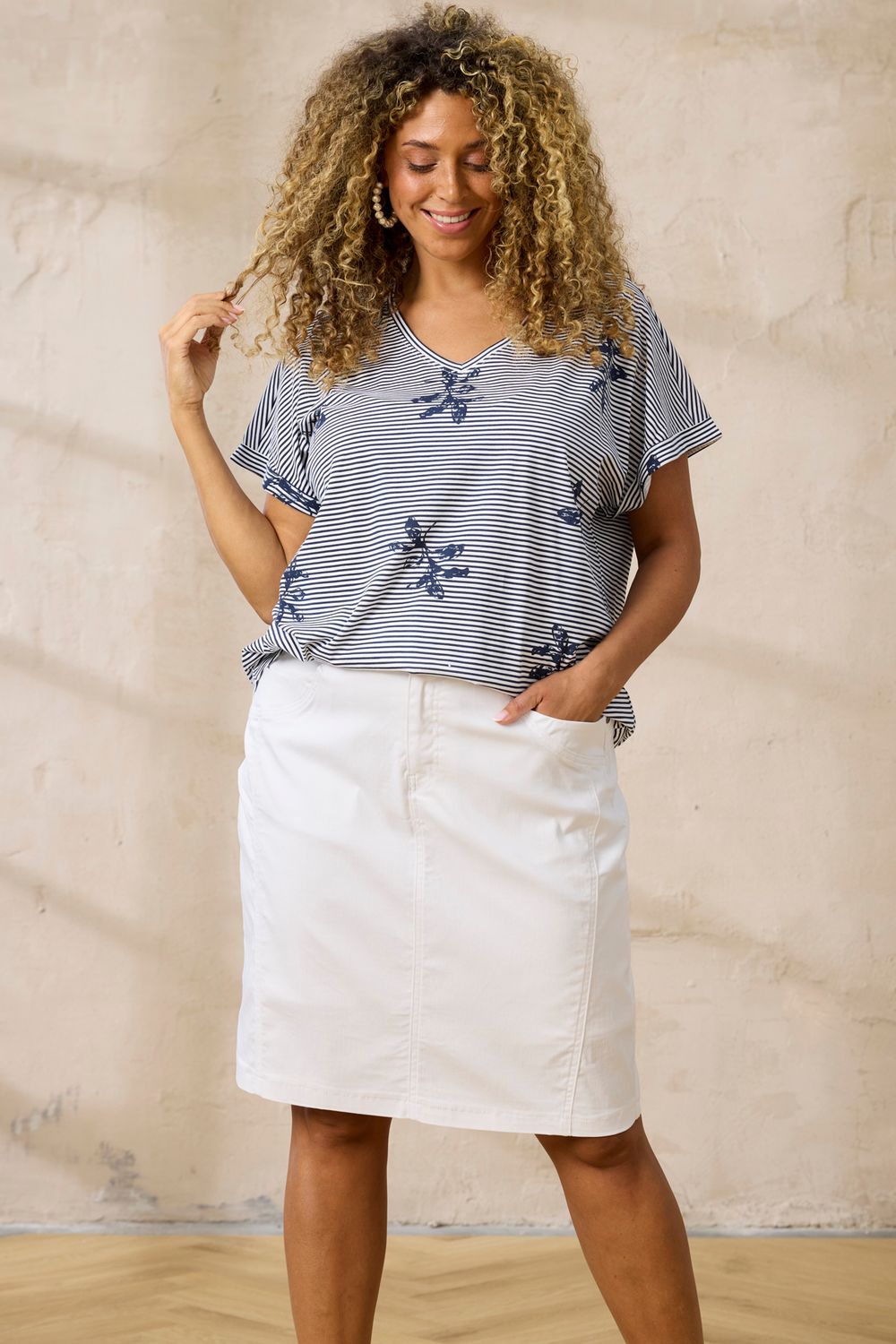 ZHENZI BOYER SKIRT (met short binnenin)