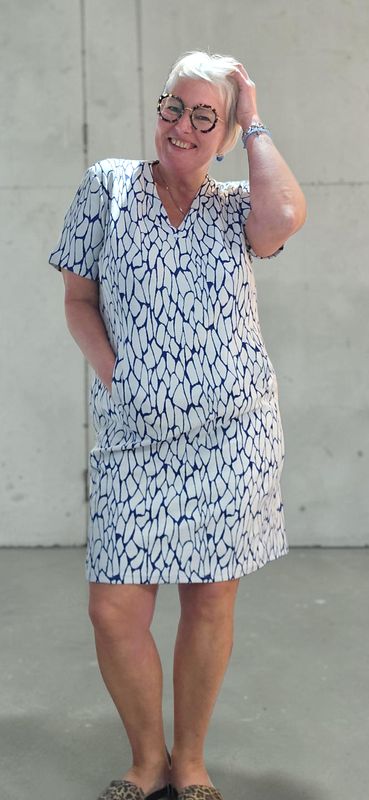 NED SIMO BLUE ROCKY JACQUARD TRICOT