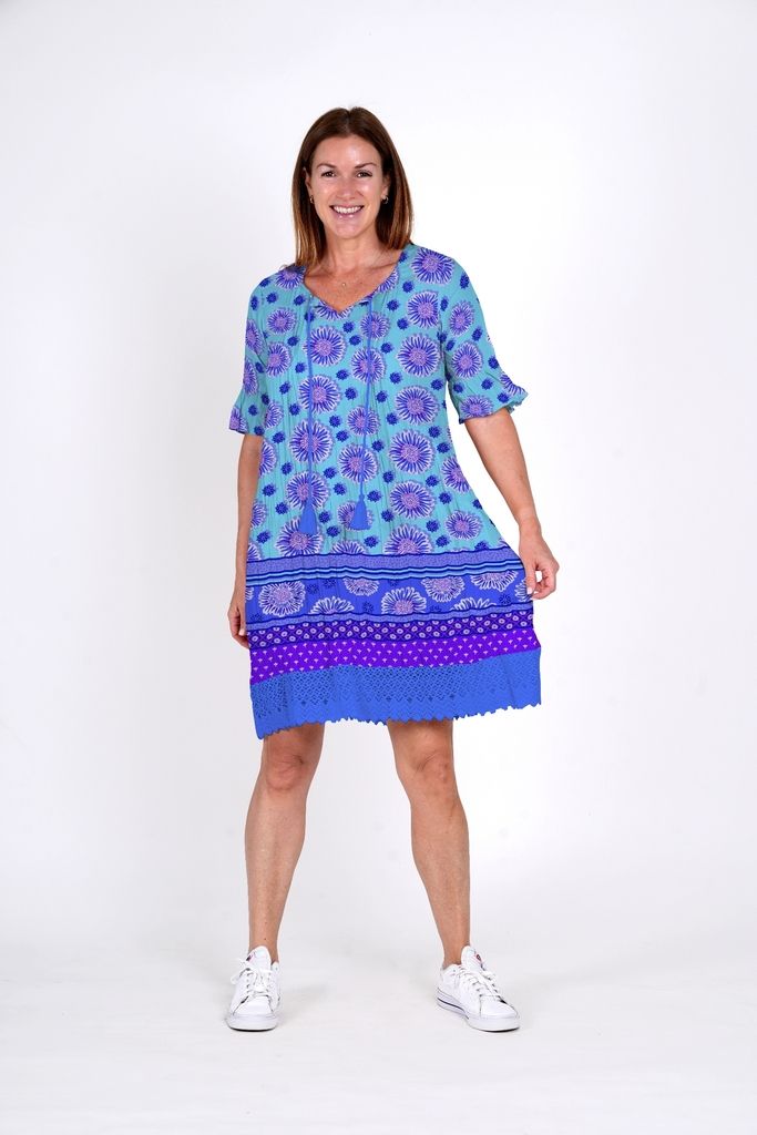 ONE SUMMER HANNAH BOHO DRESS ONE SUMMER HANNAH BOHO DRESS