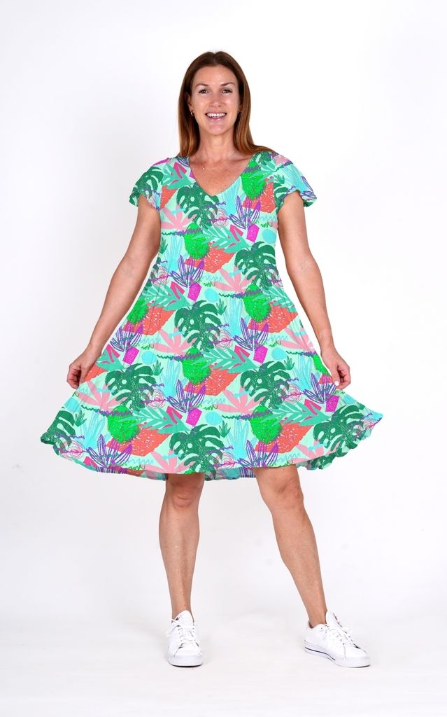 ONE SUMMER KIMBERLY DRESS