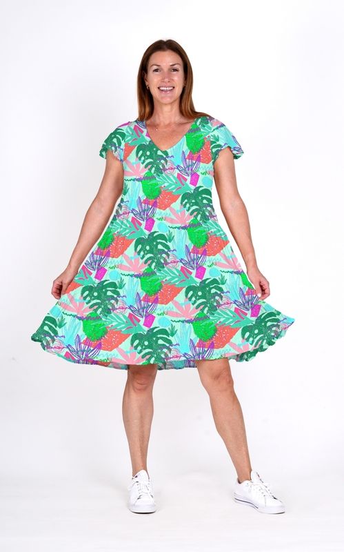 ONE SUMMER KIMBERLY DRESS