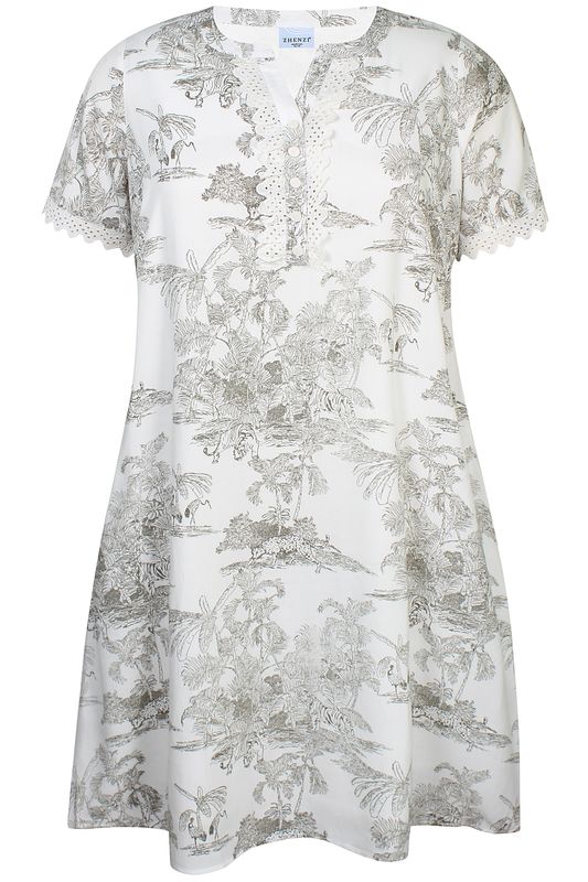 ZHENZI IVORY DRESS
