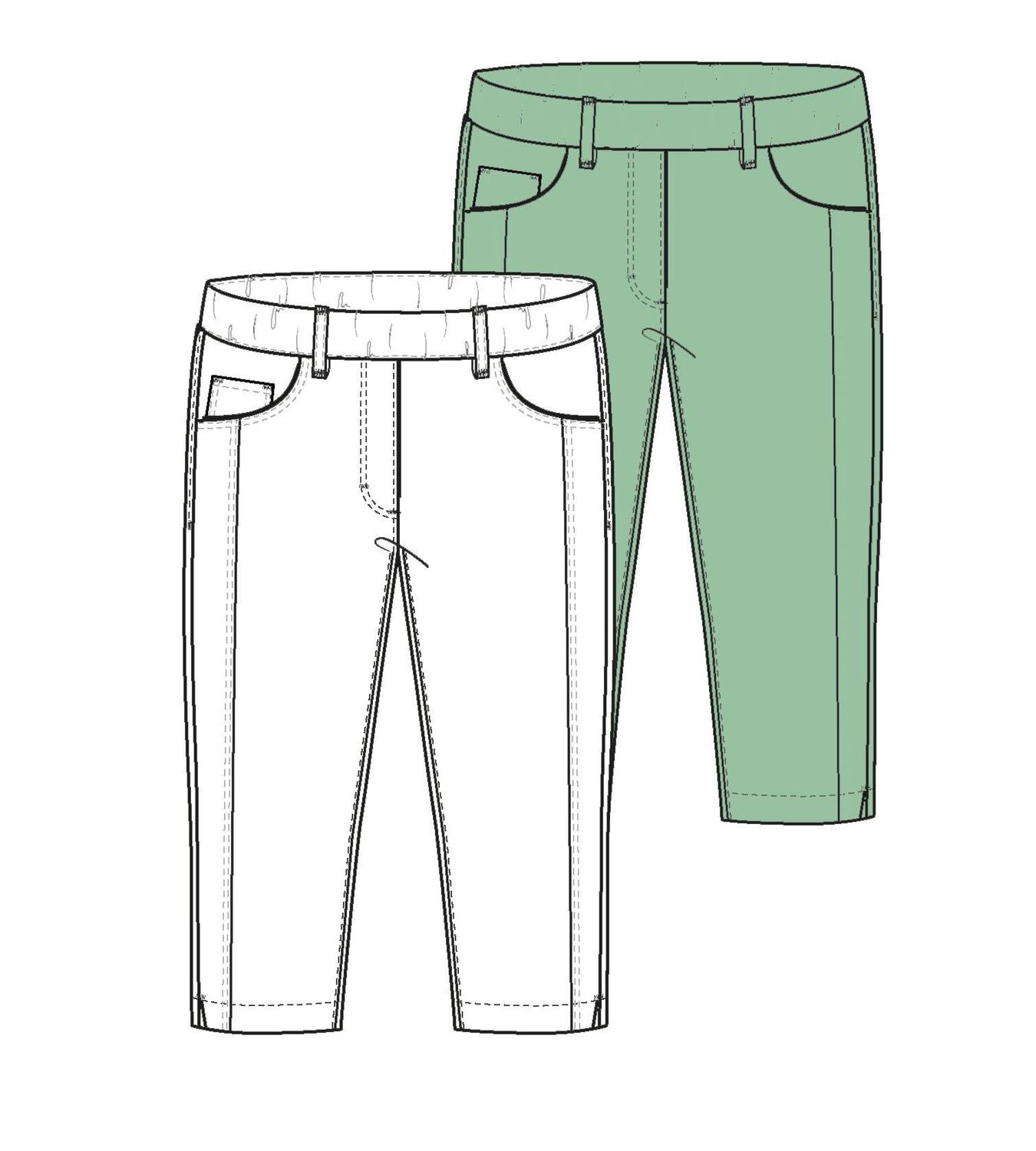 BRANDTEX CAPRI BROEK