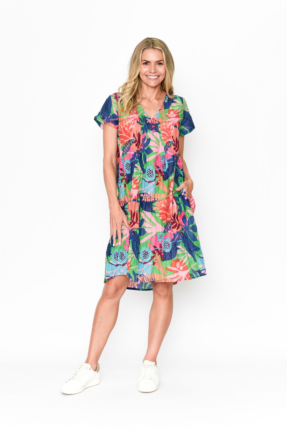 ONE SUMMER NICOLA DRESS CUTOUT