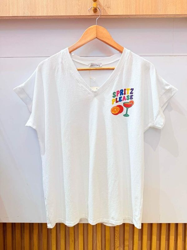 VIVICHY T-SHIRT "SPRITZ PLEASE"