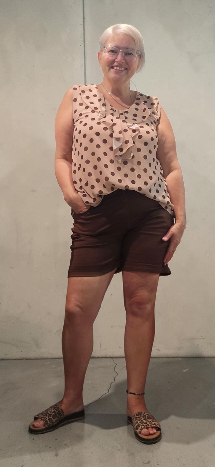 TIMES NASH POLKA DOT TOP