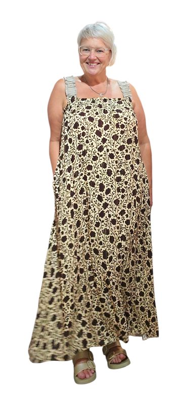 APRIL VINTAGE ROBE LONGUE SILVIA