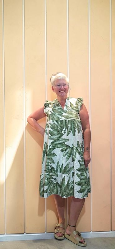 TIMES NASH TROPIC LEAVES DRESS