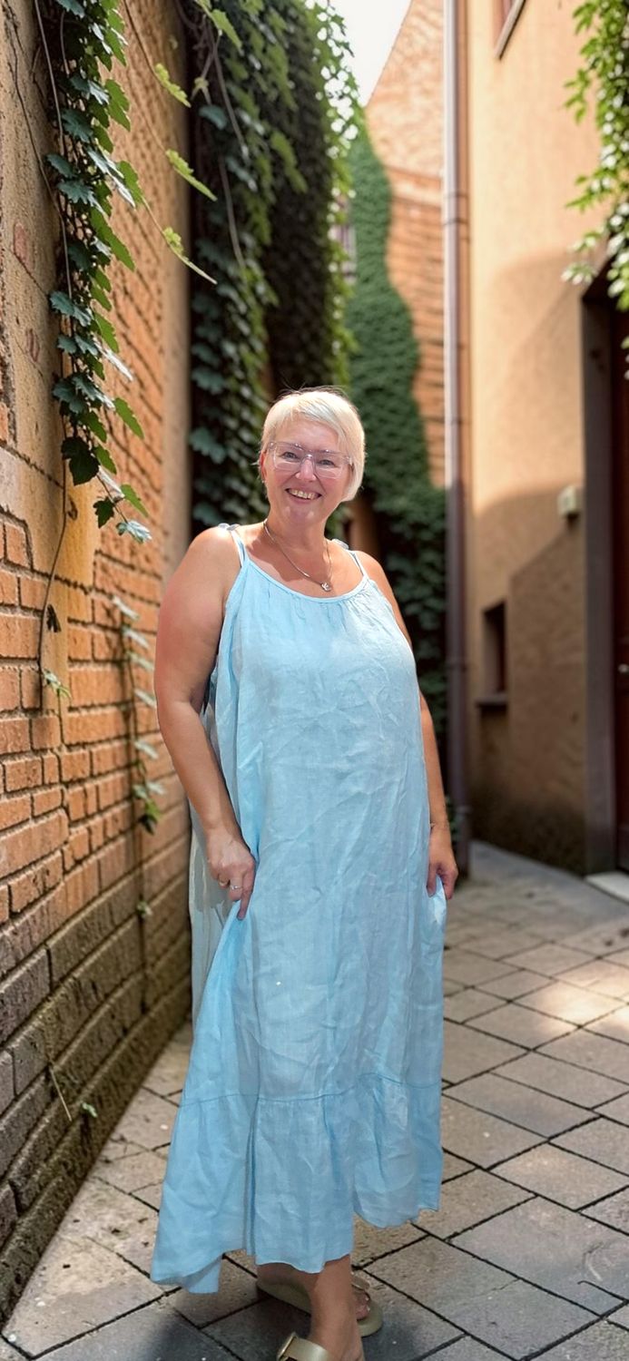 TIMES NASH LINNEN DRESS - plussize