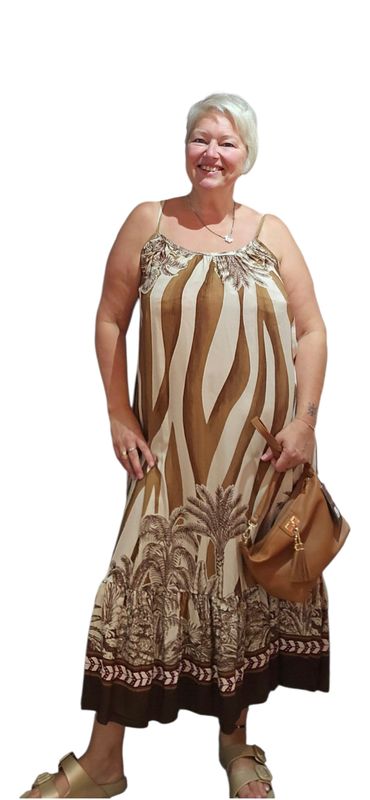 TIMES NASH DRESS TROPIC