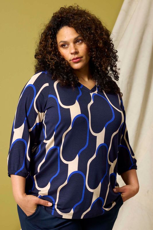 ZHENZI SYLVA BLOUSE 3/4 ZHENZI SYLVA BLOUSE 3/4