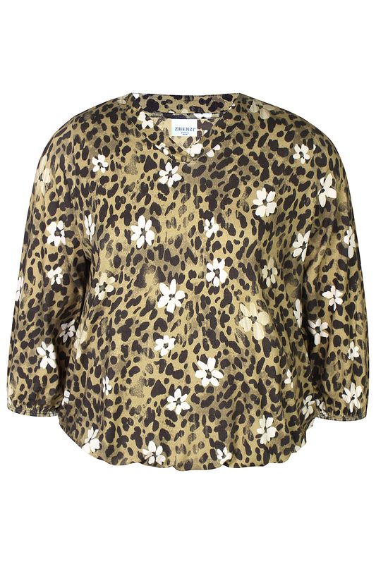 ZHENZI SYLVA BLOUSE 3/4