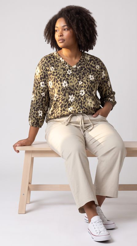 ZHENZI SYLVA BLOUSE 3/4 ZHENZI SYLVA BLOUSE 3/4