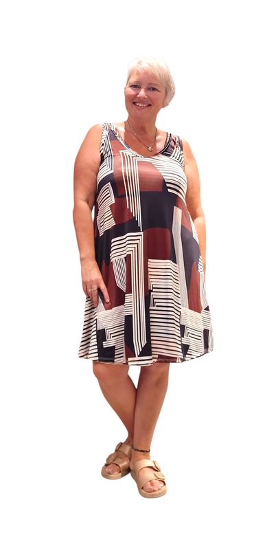 TIMES NASH SQUARES DRESS