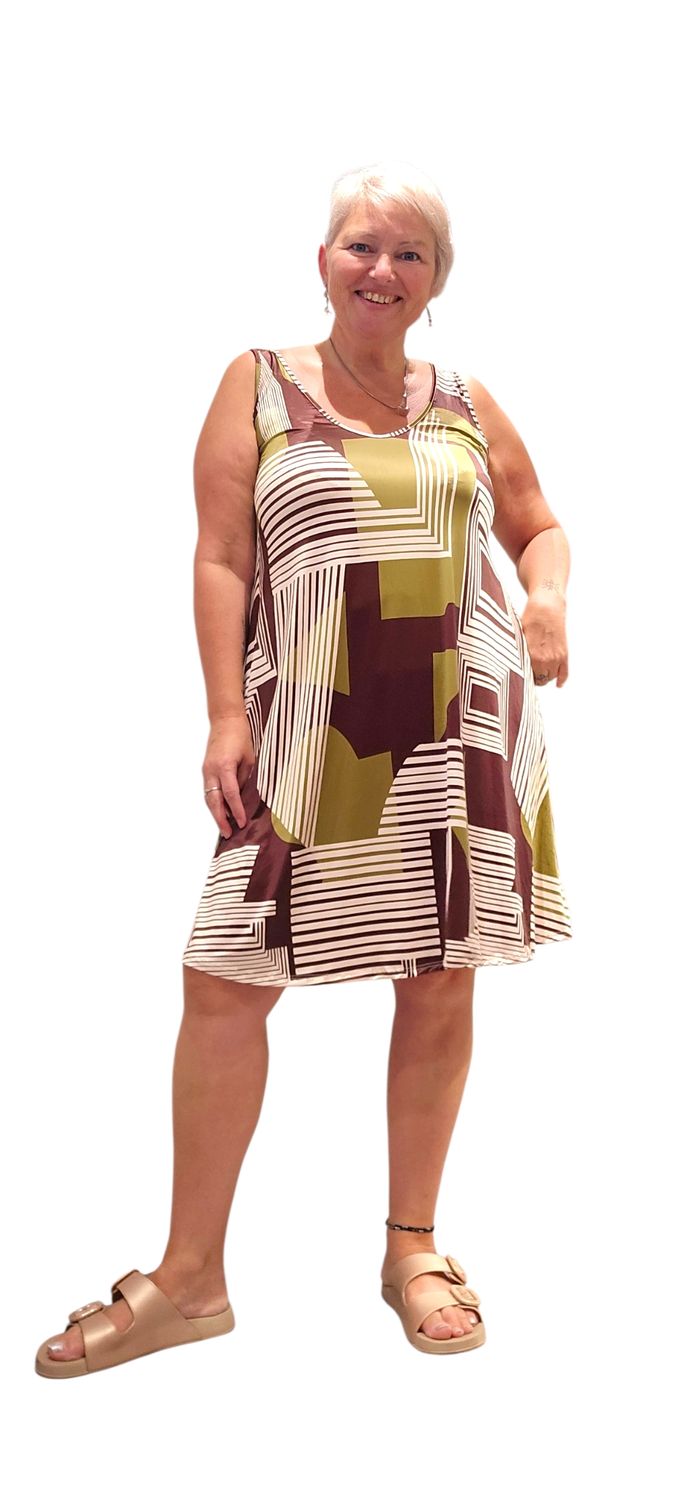 TIMES NASH SQUARES DRESS