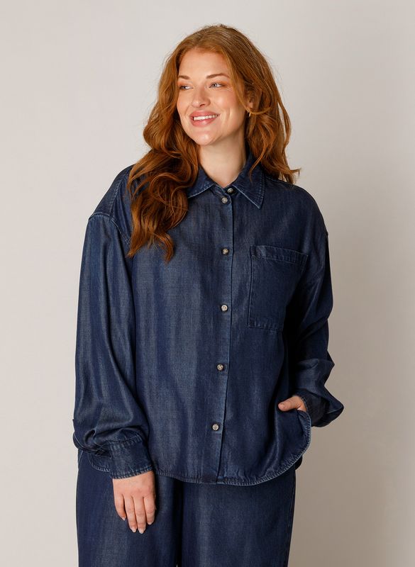 BASE LEVEL CURVY BELLA SHIRT